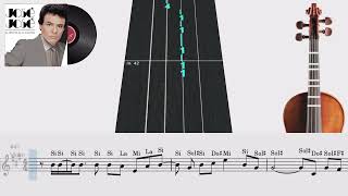 Preso José José  Violín 🎻 Play Along  TUTORIAL  TABLATURA [upl. by Markos]