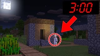 Can you find ENTITY 303 in Minecraft Pocket Edition at 300 AM [upl. by Addison]