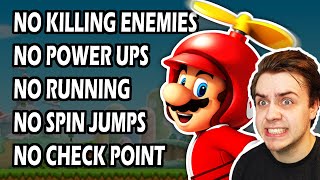 The HARDEST New Super Mario Bros Wii Challenge  Infinite Bits [upl. by Nnaynaffit]