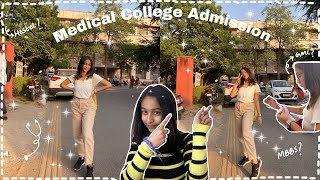 Medical College Admission  MBBS Vlog  Raima Pradhan [upl. by Magnum]