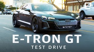 Audi ETron GT Test Drive [upl. by Rudwik418]