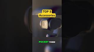 Top 5 Must Have Accessories for DJI Osmo Pocket 3 [upl. by Ahsuatan]