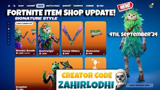 Fortnite Item Shop Update 4th September 2024 CH5 S4 [upl. by Rissa]