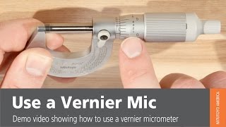 How to  Use a Vernier Micrometer  Mitutoyo America [upl. by Case410]