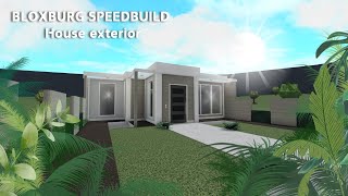 One person Home  6K  Bloxburg Speed Build No gamepasses [upl. by Fedak]