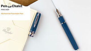 Pineider Alchemist Fountain Pen Unboxing [upl. by Siobhan]