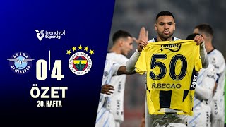 Adana Demirspor 04 Fenerbahçe  Maç Özeti [upl. by Anahs]