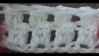 Cluster Crochet Stitch cl st 2 loop by Crochet Hooks You [upl. by Nnyleve]