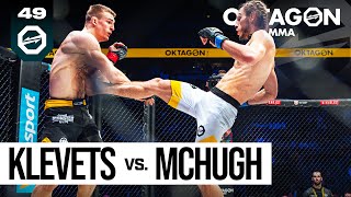 Ivan Klevets vs Jake McHugh  FULL FIGHT  OKTAGON 49 [upl. by Nortal128]