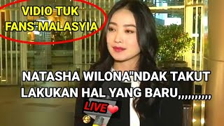 APDATEquotNatasha wilona bagikan pengalaman saat di [upl. by Anelram772]