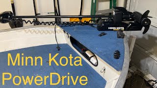 Minn Kota PowerDrive Installation [upl. by Annahc]