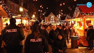 Gedenkminute auf dem Stader Weihnachtsmarkt [upl. by Teddy]