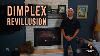 Dimplex Revillusion  The Perfect Electric BuiltIn Firebox [upl. by Nipha]