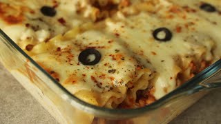 Lasagna Rolls 😍 Recipe By Chef Hafsa [upl. by Drolet]