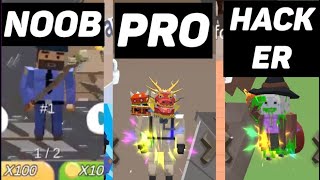 NOOB vs PRO vs HACKER in Hideio [upl. by Allenod]