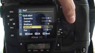 Nikon Camera Tutorials picture control settings [upl. by Blaseio89]