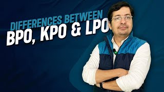 What is the differences between BPO KPO and LPO   Learn  Growth  Success  Differences  Save [upl. by Christabelle835]