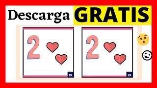 🌷Memorama de Números del 1 al 10 GRATIS para Descargar en PDF✨Juego de Memorama de Números Gratis👀👌 [upl. by Atinrehs]