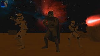 Star Wars Battlefront 2 PC Mods Jakku Outpost  The Force Awakens  GCW2 No Commentary [upl. by Llewen]