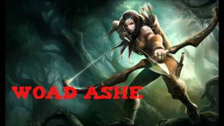 League of Legends  Woad Ashe Skin [upl. by Cunningham]