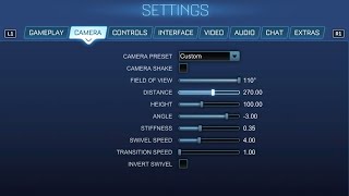 Zen Rocket League Settings [upl. by Bazil14]