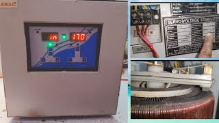 servo voltage stabilizer output problem and all repair solution [upl. by Irabaj]