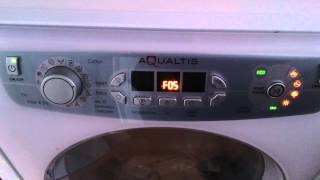 Hotpoint Aqualtis F05 Fault [upl. by Wein]