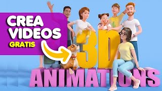 🛑 CREA VIDEOS EXPLICATIVOS ANIMADOS en 3D con Renderforest 2024 [upl. by Einial494]