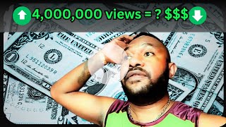 How much YouTube pay Kabbage Gang PNG with 4million views in PNG Kina Papua New Guinea Kina [upl. by Isabel]