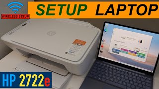 HP DeskJet 2722e Setup Windows Laptop amp Computer [upl. by Irra]