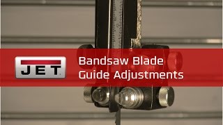 Bandsaw Blade Guide Adjustments  TipTuesday [upl. by Aicatsana]