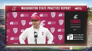 WSU Football Jake Dickert Oregon State Wednesday Press Conference 92023 [upl. by Irakab]