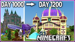 I Played Minecraft for 1200 Days 116 Survival [upl. by Ynnus]