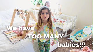 Role playing With Our Reborn Baby Dolls  BABY DOLL VLOG  Reborn Role Play [upl. by Arratal545]