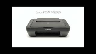 CANON PIXMA MG2900 MG2920 white Installation User Guides Official Videos [upl. by Jaworski434]