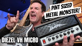 Diezel VH MICRO AMP  PINTSIZED METAL MONSTER [upl. by Nomelif]