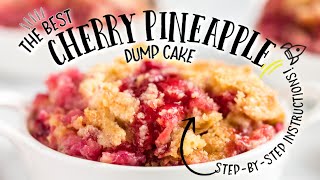 Cherry Pineapple Dump Cake [upl. by Anomas]