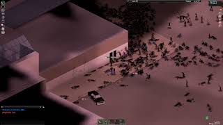 Project Zomboid  Ambushed by horde [upl. by Decker972]