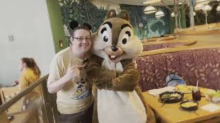 Meeting Chip And Dale at Disney World Compilation [upl. by Brnaby]