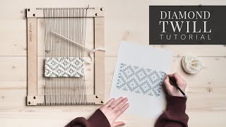 How To Weave Diamond Twill [upl. by Tomlinson]