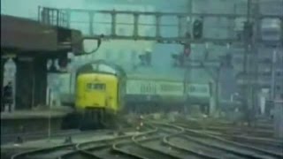 Deltics on Film amp TV Compilation Class 55 locomotives [upl. by Roid]