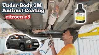 Under Body 3M AntiRust Coating  Citroen c3  Car Tech Care [upl. by Mima770]