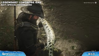 Red Dead Redemption 2  All Legendary Fish Locations Guide A Fisher of Fish Walkthrough [upl. by Gehlbach]