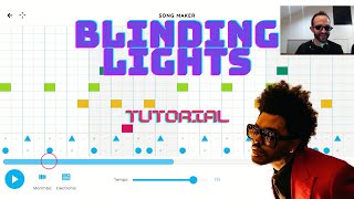 BLINDING LIGHTS on Chrome Music Lab [upl. by Leahsim]