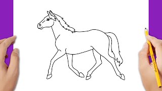 How to draw a horse [upl. by Eb]