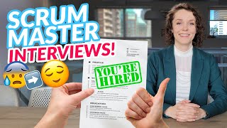 5 Scrum Master interview questions you MUST KNOW [upl. by Yortal]