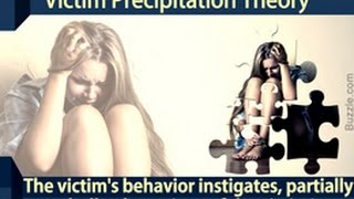 Victim Precipitation Theory Explained with Examples [upl. by Aremaj]