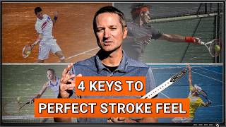 Tennis Strokes Based On Feel Instead Of Exact Technique [upl. by Beaufort]