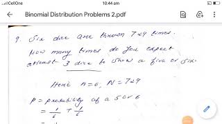 Binomial distribution problems [upl. by Adnovahs]