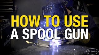 How to Weld Aluminum with a Spool Gun  Tips for Welding Aluminum with a Spool Gun  Eastwood [upl. by Aicela]